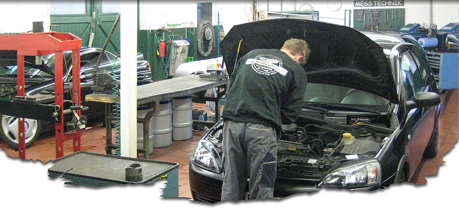 Die Kfz-Scheune: Die Werkstatt